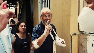 Volunteers from the Order of Malta helping out in Beirut