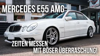 LEVELLA | Mercedes E55 AMG - Zeiten messen mit böser Überraschung! - Motorprobleme?