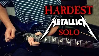 Learning the Hardest Metallica Solo