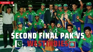 1996–97 Carlton and United Series Pakistan vs West Indies 2nd Final | Pak Won Series.