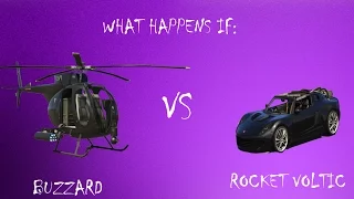 What happens if: Rocket Voltic hits a helicopter & Using the Rocket on players and Vehicles