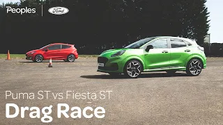Puma ST vs Fiesta ST Drag Race