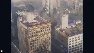 Chicago, Illinois (1914) | Aerial View [1080pHD] | Colorized | AI Enhanced