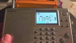 Revisiting the Sangean ATS 405 Portable receiver Romania Brazil China WWV on Shortwave tuning