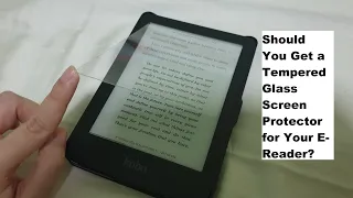 Don't Buy a Screen Protector for Your E-reader (Kindle/Kobo) Until You Have Watch This Video!
