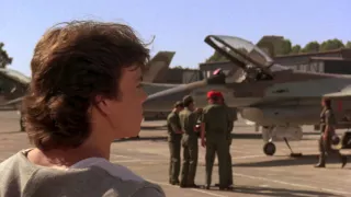 "IRON EAGLE" Flight line Sequence - Doug and Chappy