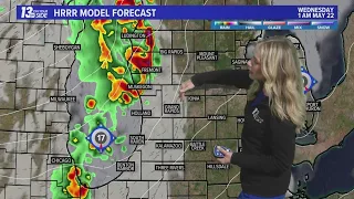 13 On Your Side Forecast: Strong to Severe Storms Overnight