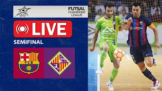 Barcelona vs Palma Futsal | Futsal Champions League | Live 05/05/2024