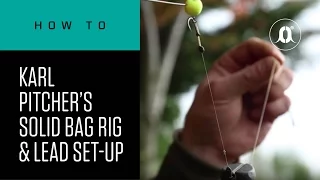 PVA Bagging Tutorial By Karl Pitcher (including his lead set-up and rig) | Carp Fishing