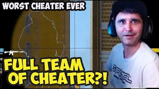 Summit1g Faces FULL TEAM of CHEATERS on CSGO!!!