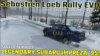 Sebastien Loeb Rally EVO - Legendary SUBARU IMPREZA '95 - Rally Sweden