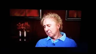 Gene wilder so sad crying in last ever interview