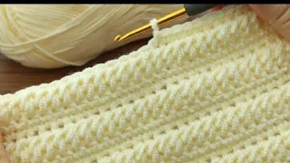 crochet knitting stitches for beginners | baby blanket, shawl, scarf, bag #1#crochet