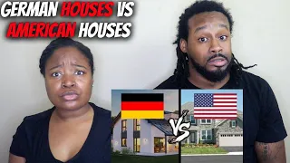 AMERICAN COUPLE REACT "German Houses vs American Houses" Part One | 10 Major Differences