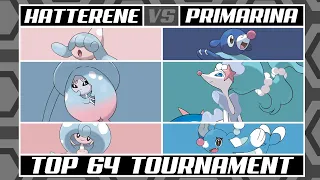 HATTERENE vs PRIMARINA | Top 64 Pokémon Tournament: Battle #24 | Alola-Galar Division [Last 64]