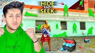 Playing Hide And Seek In Bimaskti 😂 Finding Noob Players - Free Fire India