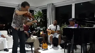 Vals Cumanés. Arjen de Graaf violin, Enrico Henriquez piano, Rhazul Sebelon cuatro.