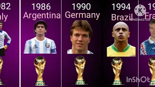 1930 to 2022 all football world cup winners ⚽⚽.