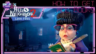 Hello Neighbor 2: Horror Game - How to get all books in Late Fees DLC NO COMMENTARY