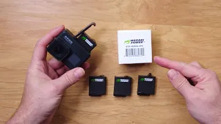 Wasabi Power Battery (4-Pack) for GoPro Hero 7 Black