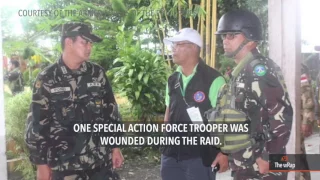 Police, military troops raid Maute compound