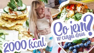 CAŁY DZIEŃ JEDZENIA: 2000 KCAL 🍳 | ZDROWE PITY,  ZAPIEKANA OWSIANKA 🍓 | Codziennie Fit