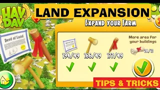 Hay Day - Land Expansion (Tips & Tricks)