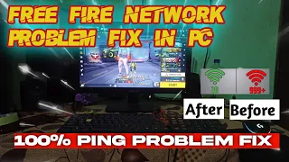 How To Fix Ping Problem In Free Fire 🔥| Solve High Ping Problem free fire pc|
