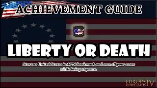 EU4 Liberty or Death Achievement - YEEHAW Edition | USA | American Independence | Tutorial