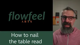 How to Nail the Table Read - An Actor's Guide  - Flowfeel Arts