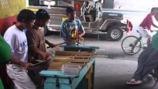 street musicians at mrt taft (philippines)