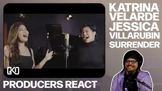 PRODUCERS REACT - Katrina Velarde Jessica Villarubin I Surrender Reaction
