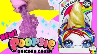NEW Poopsie Unicorn Crush Make Glitter Slime With Magic Sand Unicorn Horn