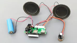 Bluetooth Module with Inbuilt Amplifier | Full Wiring and sound Test