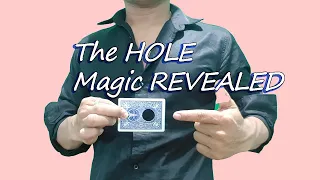 THE HOLE Magic REVEALED! ( Gimmick )