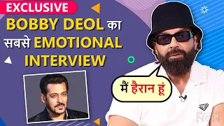 "Yeh Sab Salman Khan..", Animal Bobby Deol REACTS On Getting Massive Love On His Comeback |Exclusive