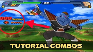 COMO hacer TODOS los COMBOS en DRAGON BALL Z BUDOKAI TENKAICHI 3 PS2 #bt3 #dbz #ps2