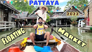 Floating Market In Pattaya 🚣‍♂️| Thailand Tour 2022 🇹🇭