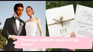 Afra Saraçoğlu and Mert Ramazan's wedding invitation is leaked to the media!