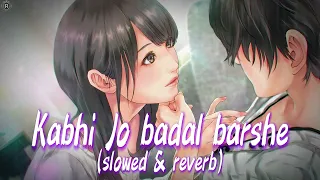 Kabhi Jo badal barshe -Lofi (slowad+rewarb) | Arjit singh | RM CREATION