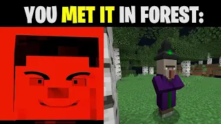 Steve Becoming Canny (You met it in forest) Minecraft Edition
