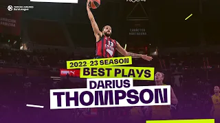 Darius Thompson | Best Plays | 2022-23 Turkish Airlines EuroLeague