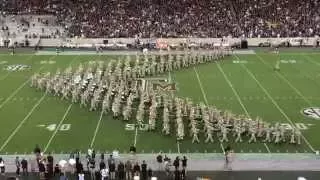 Fightin' Texas Aggie Band Halftime Show Mississippi State Game Kyle Field 2015