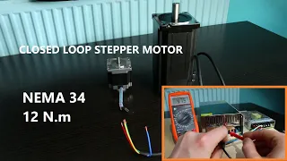 Testing a NEMA 34 12 N.m Closed Loop Stepper Motor