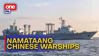 #OBP | 4 na Chinese warships, namataan malapit sa Tawi-Tawi