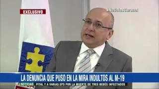 La denuncia de este hombre obligó a la Fiscalía a revisar indultos al M-19 18 noviembre 2015