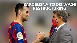 Barcelona's wage restructuring program is underway #barcelona #barca