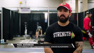 Inside the Bubble: Blackhawks strength and conditioning