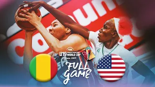 Mali v USA | Full Basketball Game | FIBA U19 Women's Basketball World Cup 2023