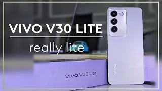 Vivo V30 Lite Overview: Watch Before Buying!